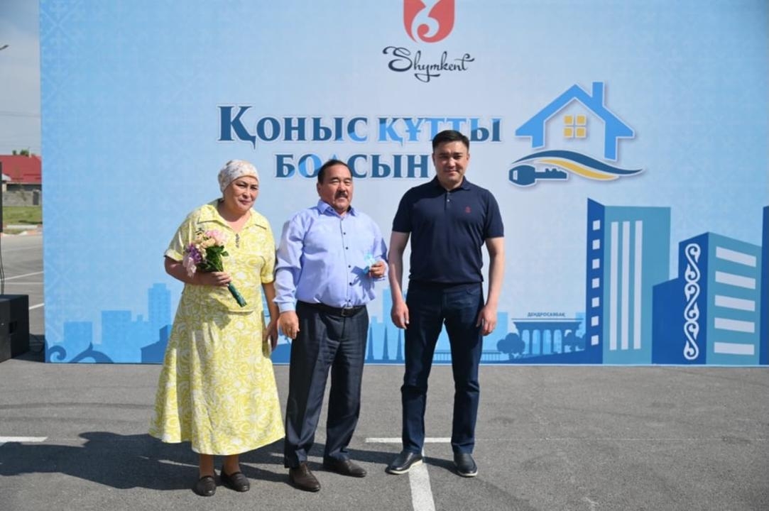 Шымкентте 51 отбасы жаңа пәтерге қоныстанды